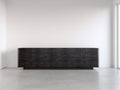 Mobile ingresso - Legno - 200x40x75 cm - Nero - Stile moderno