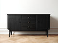 Mobile ingresso - Legno - 180x40x80 cm - Nero - Stile moderno